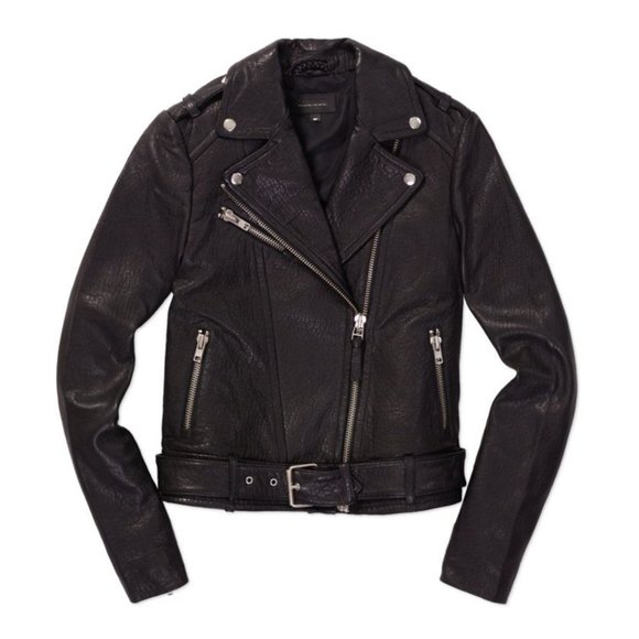 ARITZIA x MACKAGE RUMER LEATHER JACKET (EXCLUSIVE) - Picture 14 of 15